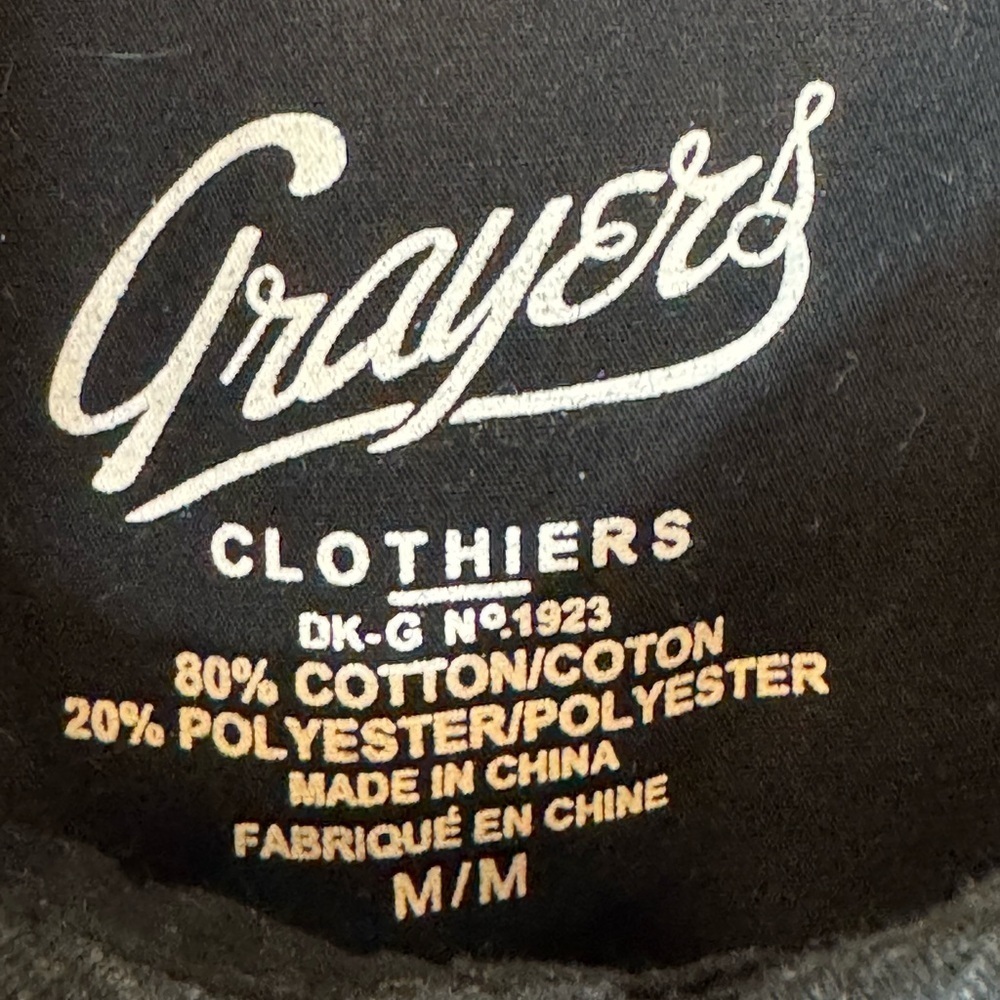 Grayers Clothiers men’s outdoor/golf/casual polo shirt size medium - Picture 2 of 7